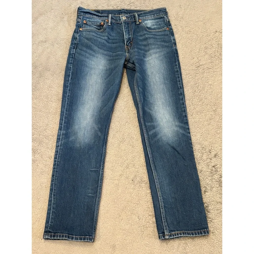 Levi's 511 Jeans Mens 32x30 (32x29) Slim Fit Denim Blue Medium Wash Casual